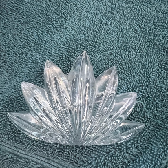 SET OF 2 GLASS TAPER CANDLE HOLDERS- MIKASA- VINTAGE - Picture 6 of 9